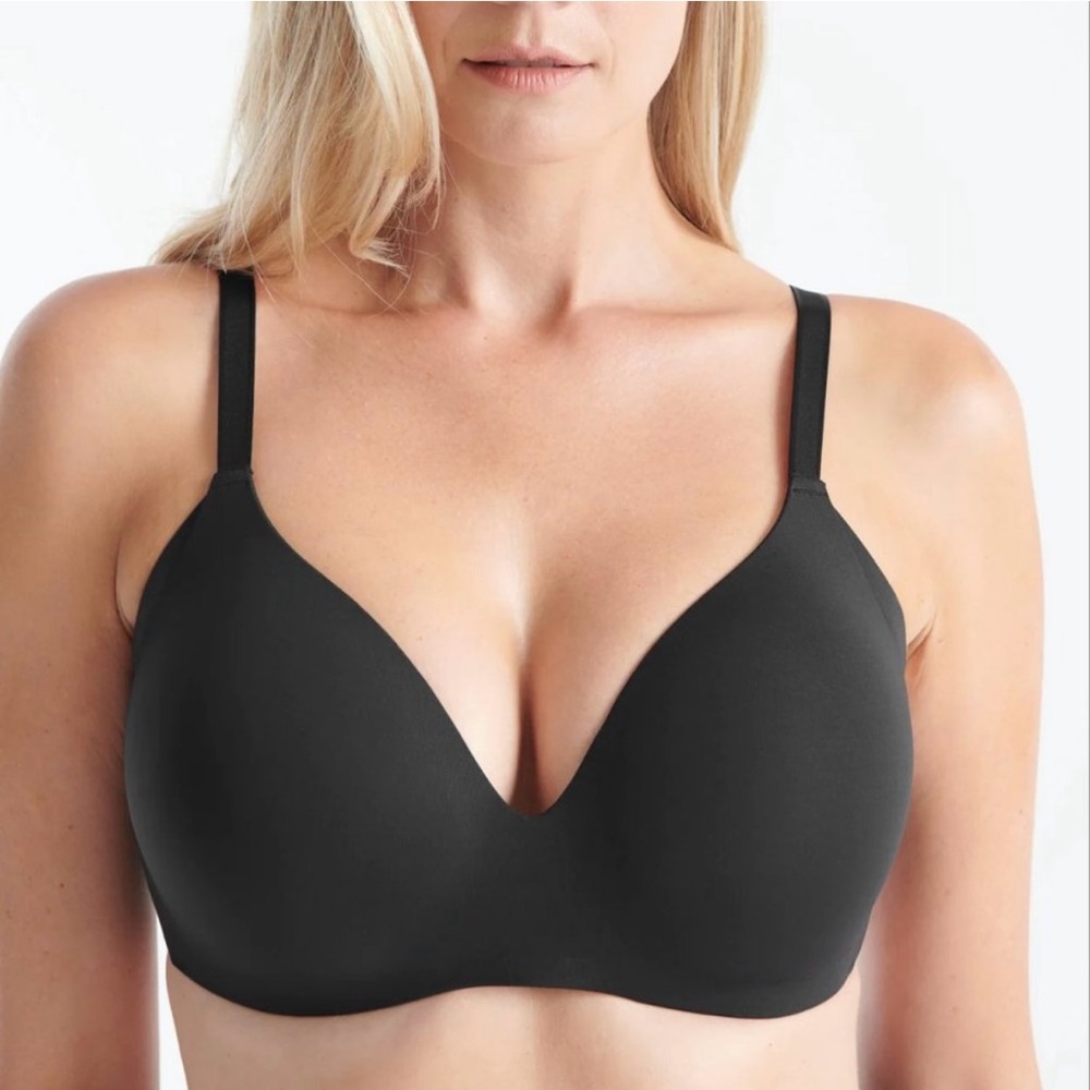 Knix WingWoman Contour Wireless Bra Black size 7+